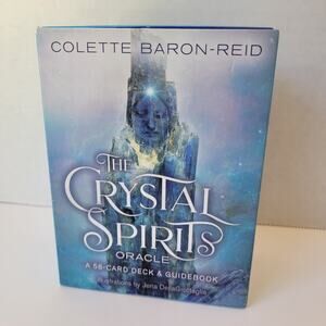 The Crystal Spirits Oracle Colette Baron-Reid 58 Card Deck with Guidebook EUC